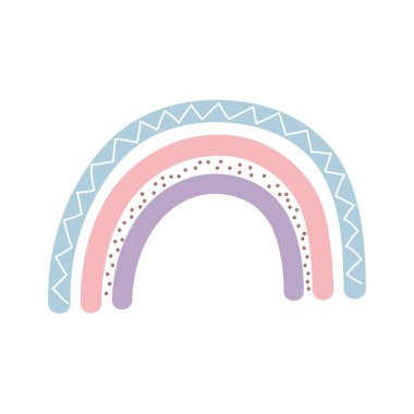 gökkuşağı renk dekorasyonu