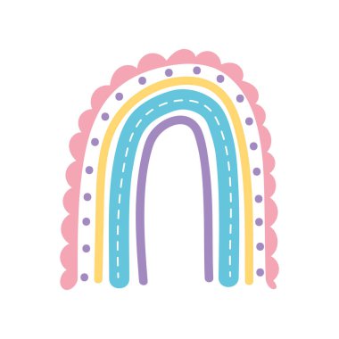 gökkuşağı veya kemer dekorasyonu