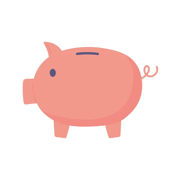 猪银行卡通片 — 图库矢量图片