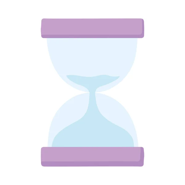 Hourglass time icon — Stock Vector