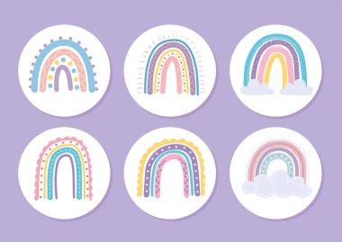 gökkuşağı büyüsü ve fantezi