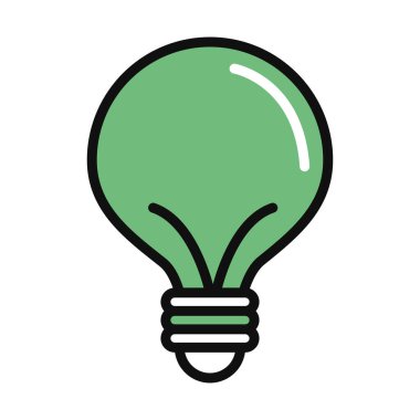 yeşil ışık ampul simgesi