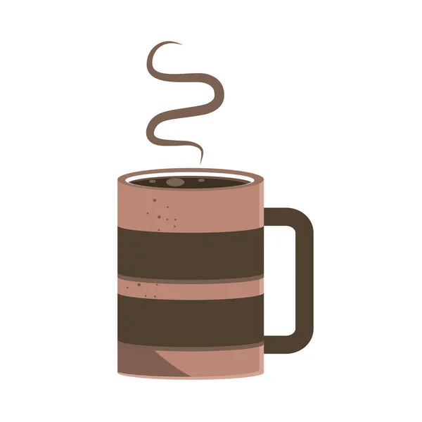 Mok koffie — Stockvector