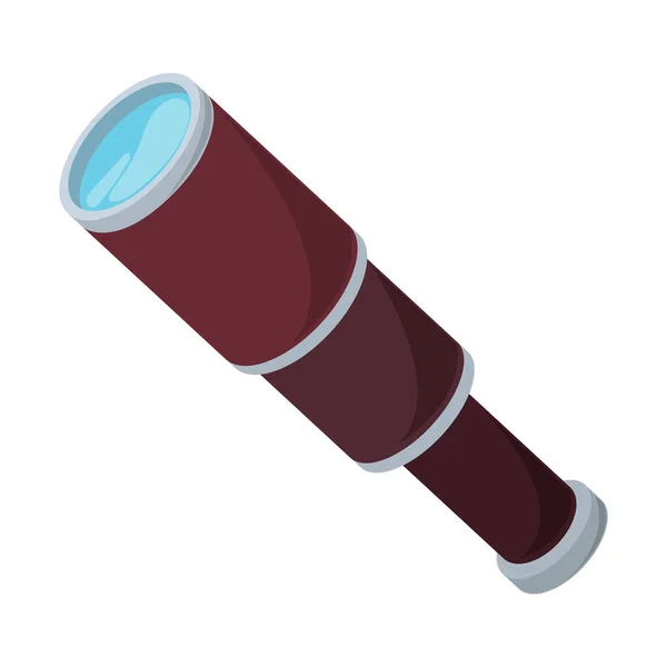 Icône télescope classique — Image vectorielle