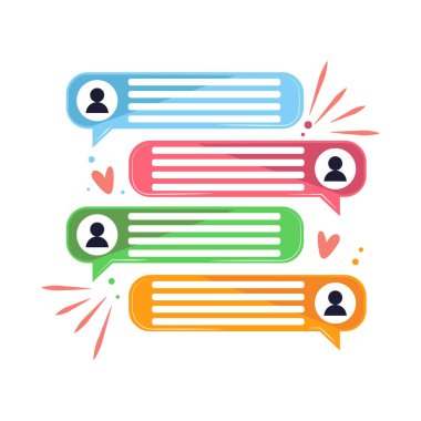 Mesaj, sohbet baloncukları