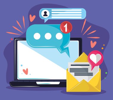 dizüstü bilgisayar e- posta iletileri