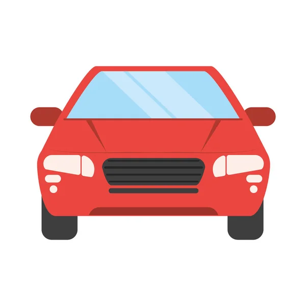 Κόκκινο αυτοκίνητο όχημα — Διανυσματικό Αρχείο