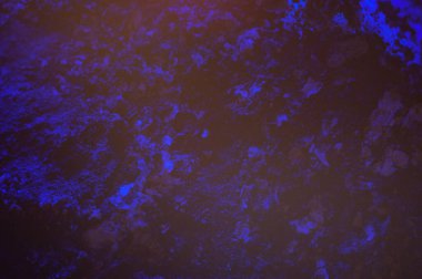 Sigara külleri, sigara yaktıktan sonra mavi renkli, yakın plan, makro fotoğraf.