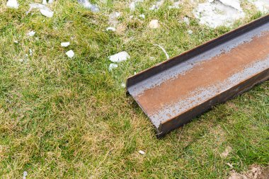 I-ışını kirişi ve taze bir yakın çekim.