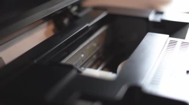 Açık konutlu yazdırma sürecinde yazıcı