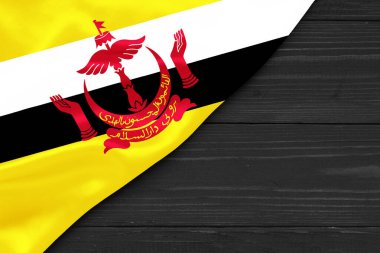 Metin koşu alanı için Brunei bayrağı