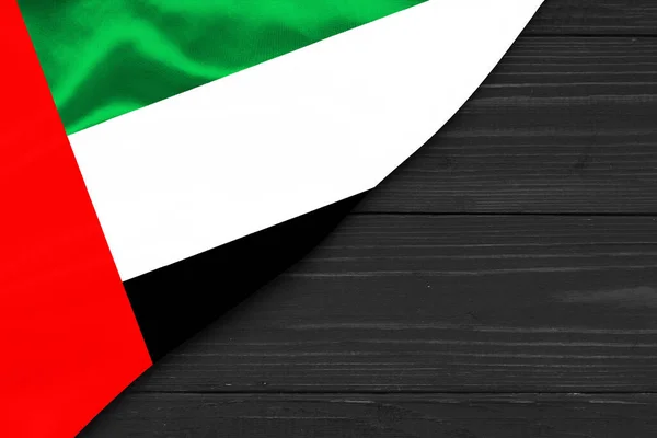 Flag United Arab Emirates Place Text Capacsion Space — 스톡 사진