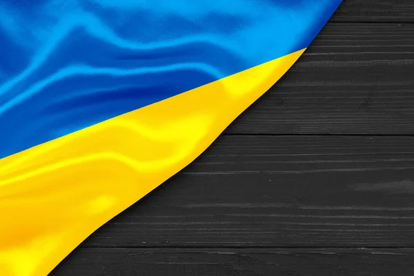 Flag Ukraine Place Text Cope Space — Stock Photo, Image