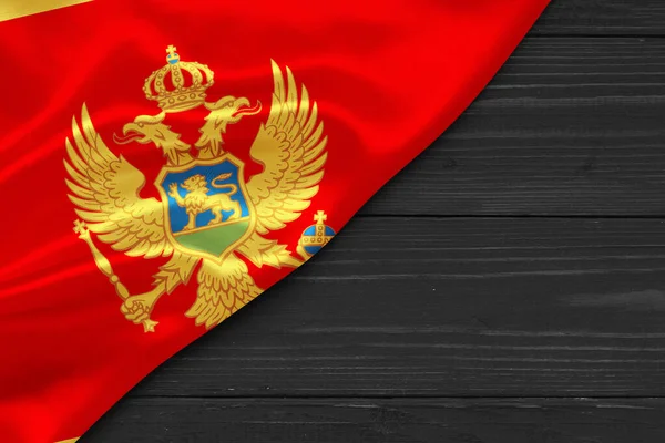 Flag Montenegro Place Text Cope Space — Stock Photo, Image