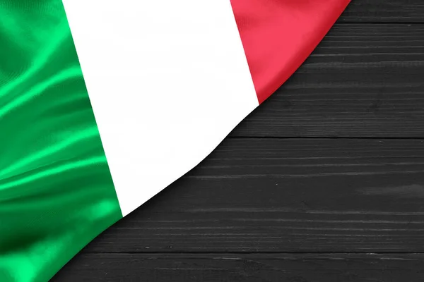 Vlag Van Italië Plaats Voor Tekstruimte — Stockfoto