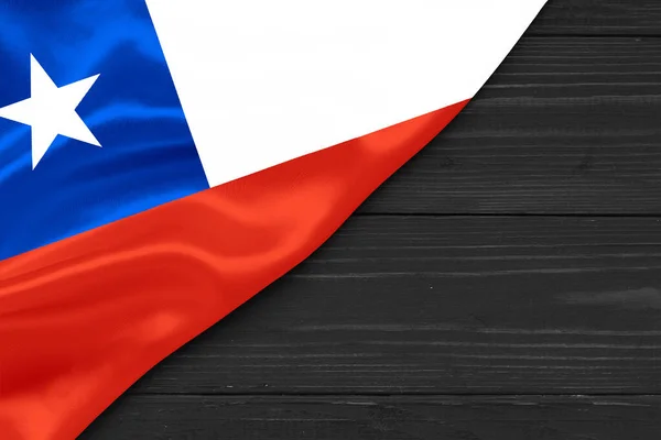 Bandera Chile Lugar Para Espacio Texto Cope —  Fotos de Stock