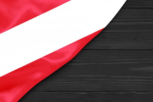 Flag Austria Place Text Cope Space — Stock Photo, Image