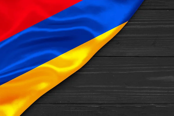 Flagge Armeniens Platz Für Text — Stockfoto