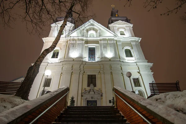 Lviv Ukrajina Ledna 2021 Kostel Archanděla Michaela — Stock fotografie