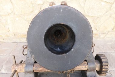 Olesko, UKRAINE - 18 Eylül 2020: Olesko 'daki şatonun içi