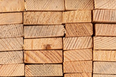 Profil arkaplanındaki tahta kirişler