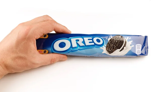 Lviv Ukraine April 2021 Oreo Kekse Paket — Stockfoto