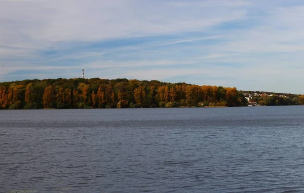 Lago Ciudad Ternopil — Foto de Stock