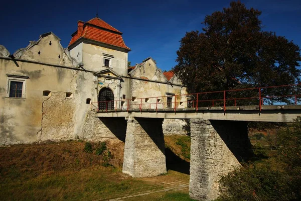 Castelo Svirzh Castelo Antigo Ucrânia — Fotografia de Stock