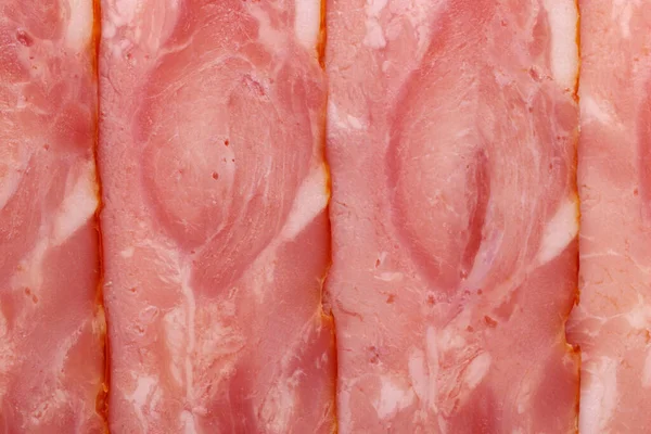 Carne Prosciutto Affettato Come Consistenza Sfondo — Foto Stock