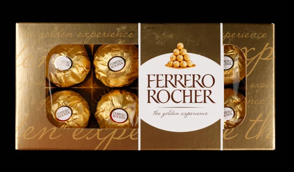 Lviv Ukraine Mei 2021 Ferrero Rocher Cokelat Dan Permen — Stok Foto