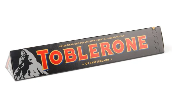 Lviv Ukraine Mei 2021 Tobleron Swiss Dark Chocolate — Stok Foto