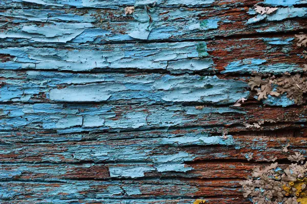 Трещина Синей Доске Качестве Фона Текстуры — стоковое фото