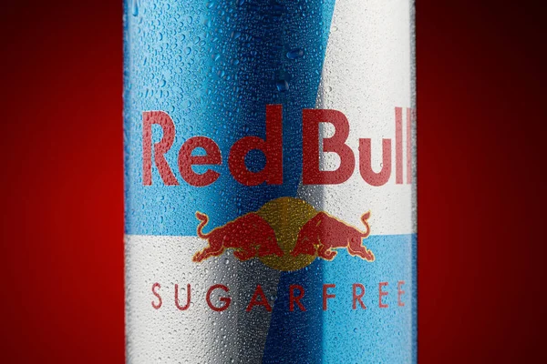 Lviv Ucrania Junio 2021 Red Bull Refresco — Foto de Stock