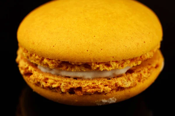 Macaroon Gekleurde Koekjes Geel Gebak — Stockfoto