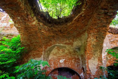 Stare Selo 'daki antik şato harabeleri