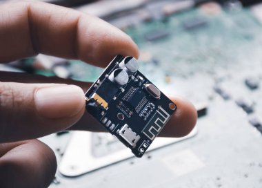 Mekanik elde ses alıcısı sinyal devre kartı