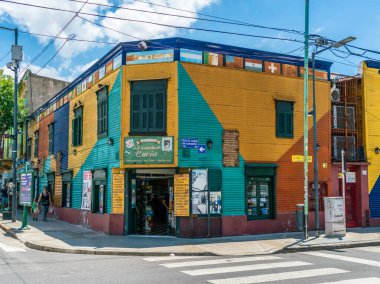 La Boca, Buenos Aires, Arjantin - 22 Ocak 2019