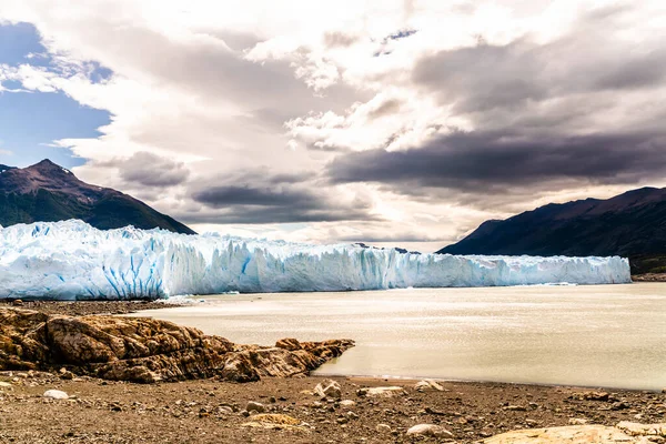 Ghiacciaio Perito Moreno Nel Parco Nazionale Dei Ghiacciai Vicino Calafate — Foto Stock