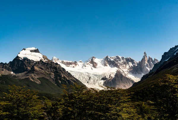 Mountain Chalten Cerro Torre Parco Nazionale Los Glaciares Patagonia Argentina — Foto Stock