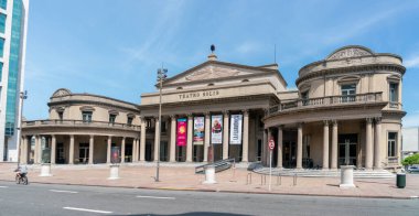 Teatro Solis (Solis Tiyatrosu) Independance Meydanı (Plaza Indepencia), Montevideo, Uruguay, 26 Ocak 2019
