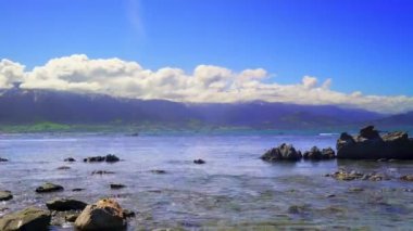 Zaman aşımı gölü Yeni Zelanda 'nın güney adası.