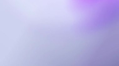 Soyut mor ve beyaz bulanık arkaplan animasyonu. Gerçeküstü pastel renkler yumuşak, rüya gibi ve akışkan bir hareket yaratır.