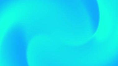 Renkli bir cyan ve mavi gradyanın pürüzsüz ve pürüzsüz döngüsü. Bu modern soyut arkaplan teknoloji ve sunumlar için mükemmel.