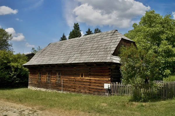 Freilichtmuseum Des Slowakischen Dorfes Martin Region Kysuce Podjavorniky Petrovice Römisch — Stockfoto