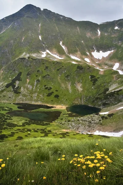 Valle Rackova Alti Tatra Slovacchia Vista Sui Laghi Rackove Alle — Foto Stock