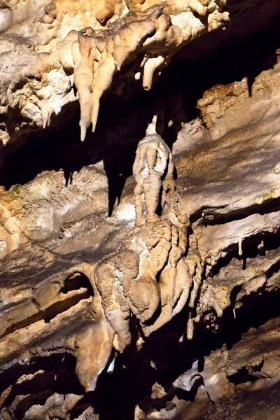 High Tatras Cueva Belianska Formas Roca Bizarras Conocidas Incidencia Kalcit — Foto de Stock