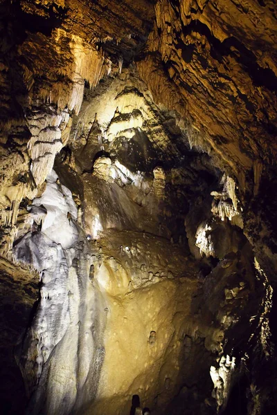 High Tatras Belianska Cave Known Bizarre Rock Shapes Incidence Kalcit — Stock Photo, Image