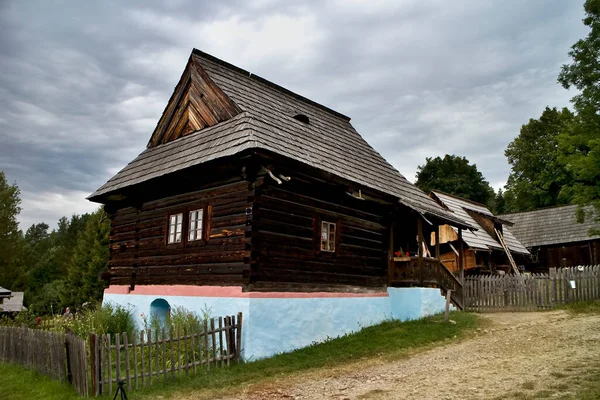 Lubovnisches Freilichtmuseum Stara Lubovna Slowakei Eine Orthologische Exposition Der Natur — Stockfoto