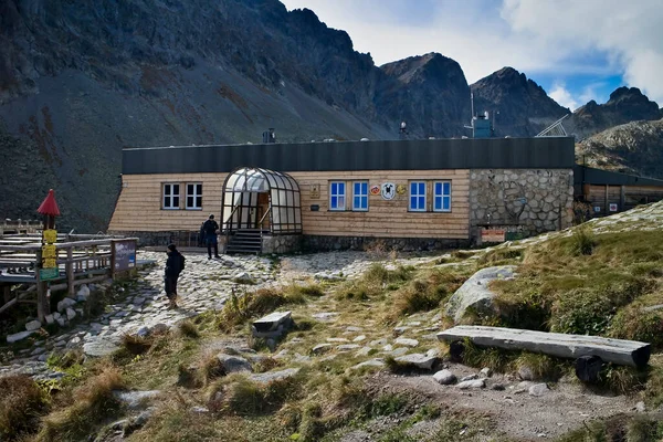 High Tatras Σλοβακία Μεγάλη Cold Valley Zbojnika Εξοχικό Σπίτι Όμορφη Φωτογραφία Αρχείου