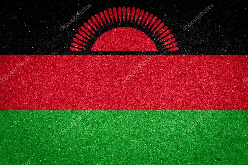 Флаг Малави На Бумажном Фоне Стоковое Фото ©pinkblue 53218491